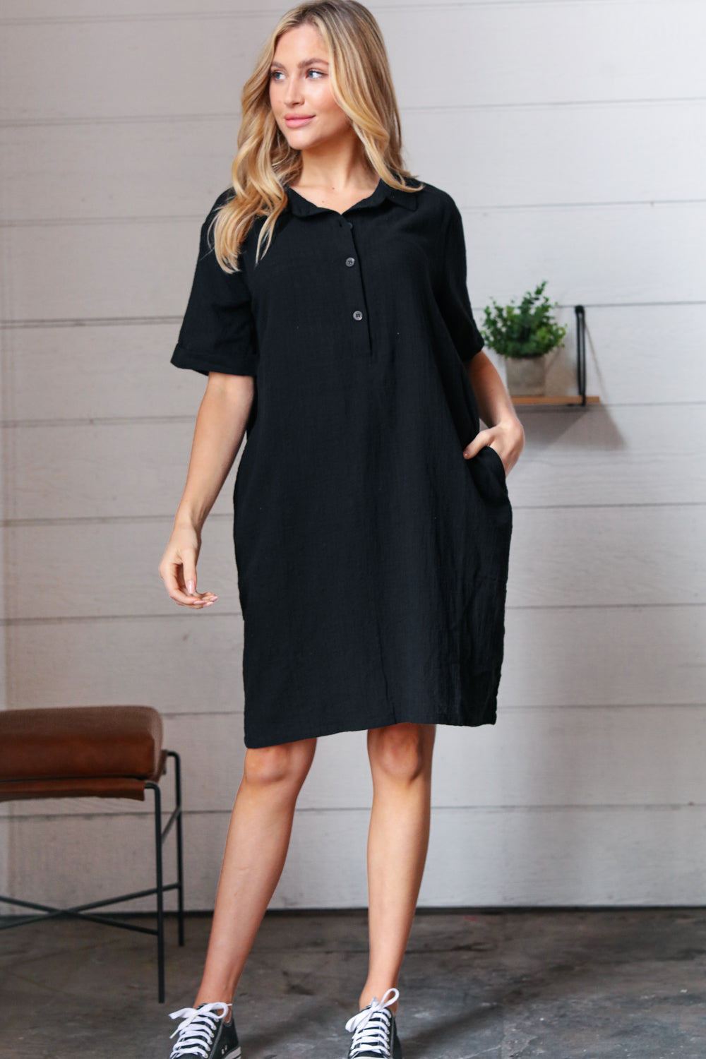 black button up dress, modest dresses, affordable modest clothing